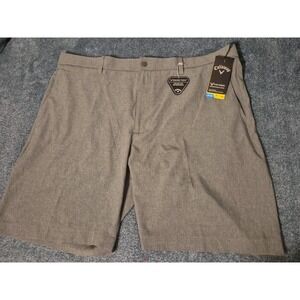 Callaway Men's Gray Shorts Size 42 Flex Fabric Performance Nwt Golf $60 Msrp
